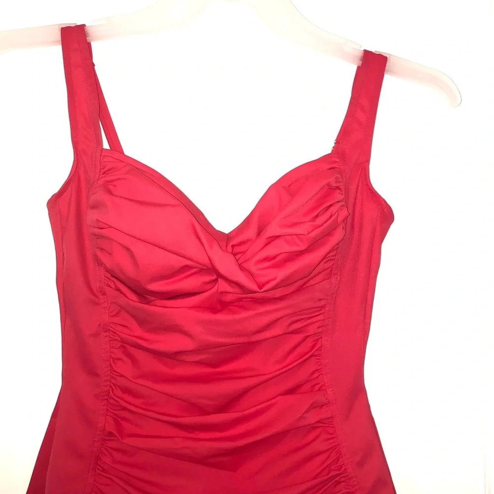 TrimShaper Avery Tummy Control Suit sz 10 - Picture 2 of 11